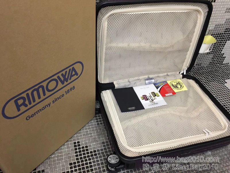 RIMOWA日默瓦 正裝正版海關鎖火爆上市 037A 獨家首發 rimowa sasa air 超輕pc箱 單杆拉杆箱  xbt1085